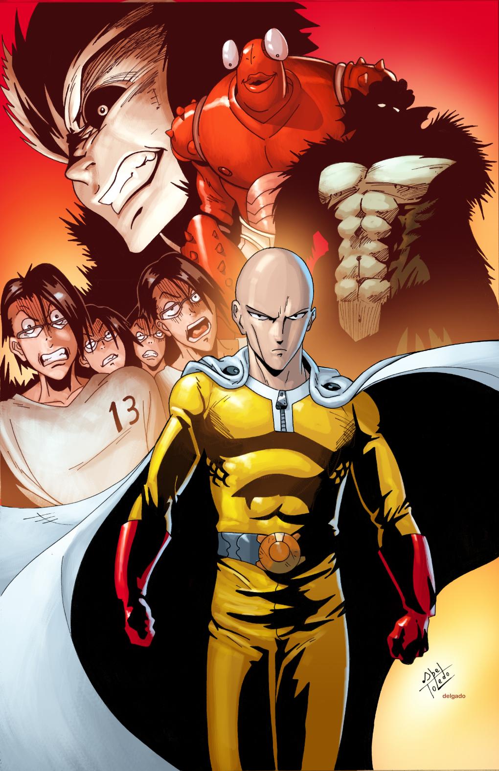 One Punch Man with other characters